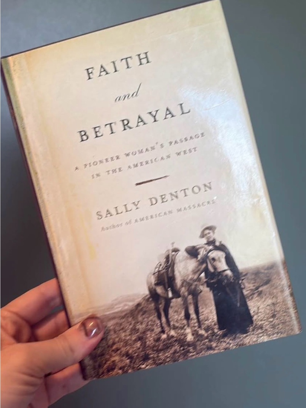 Faith and Betrayal Sally Denton Hardcover Book 2005 American West History
